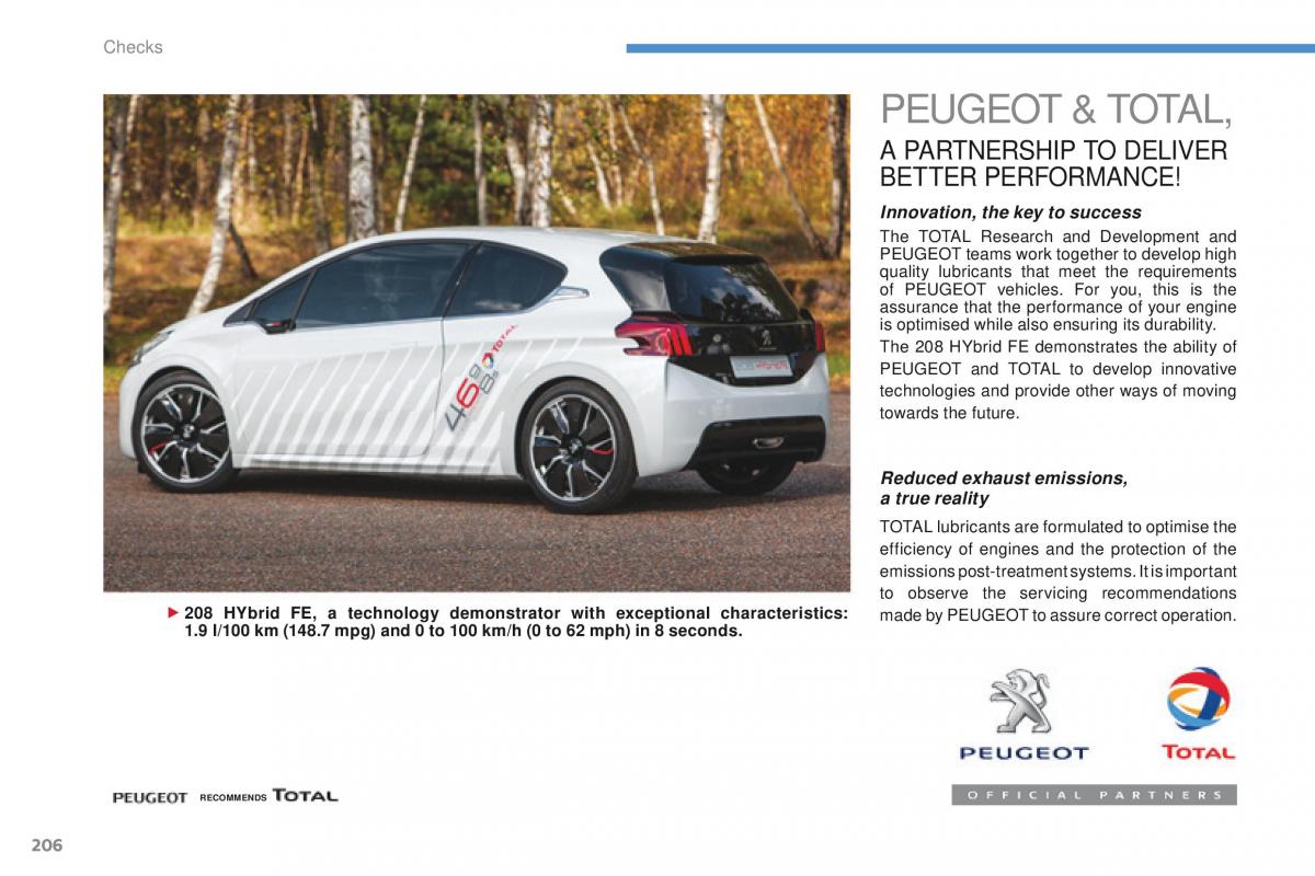 Peugeot 4008 owners manual / page 208