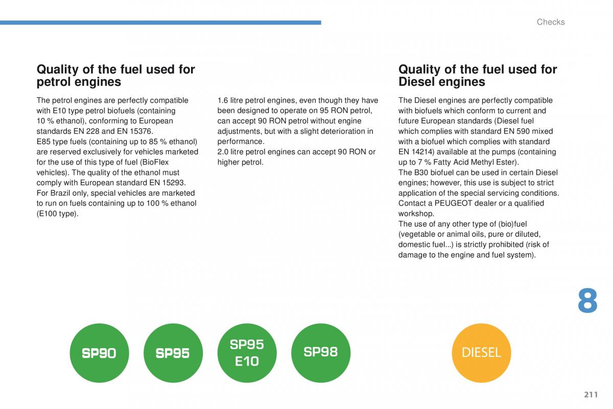 Peugeot 4008 owners manual / page 213