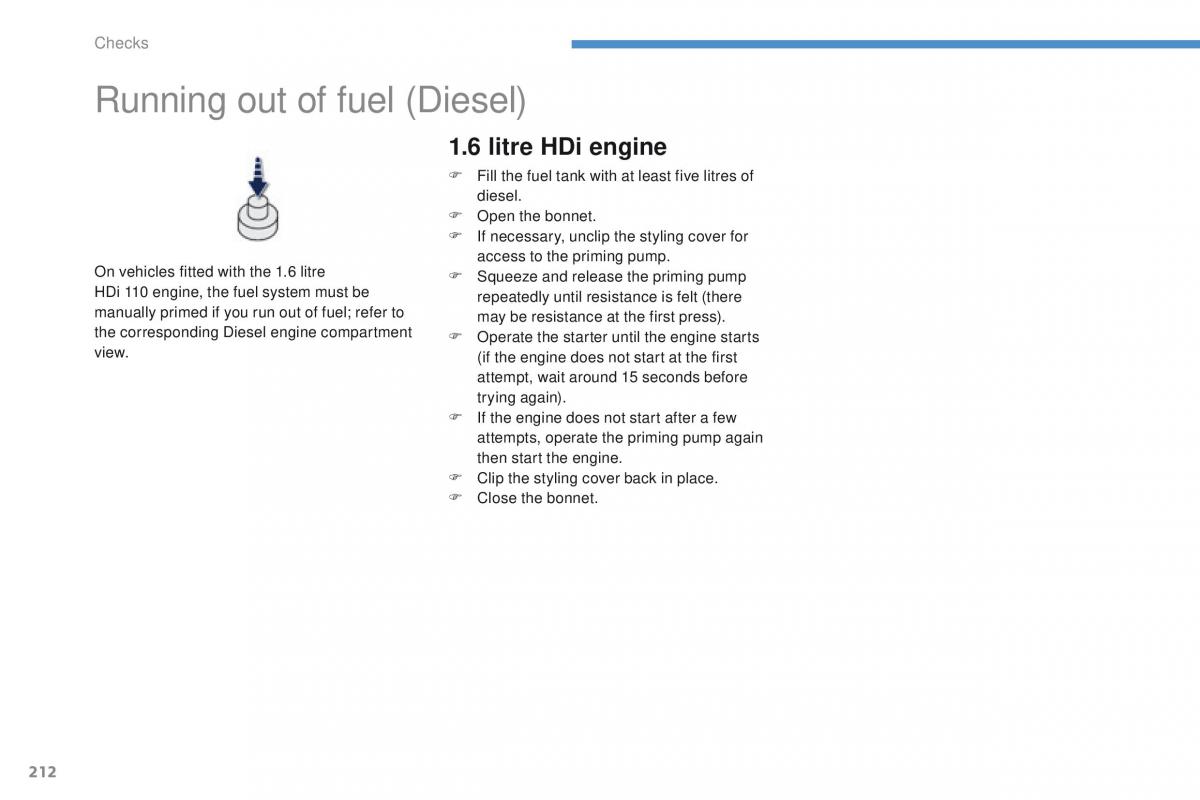 Peugeot 4008 owners manual / page 214