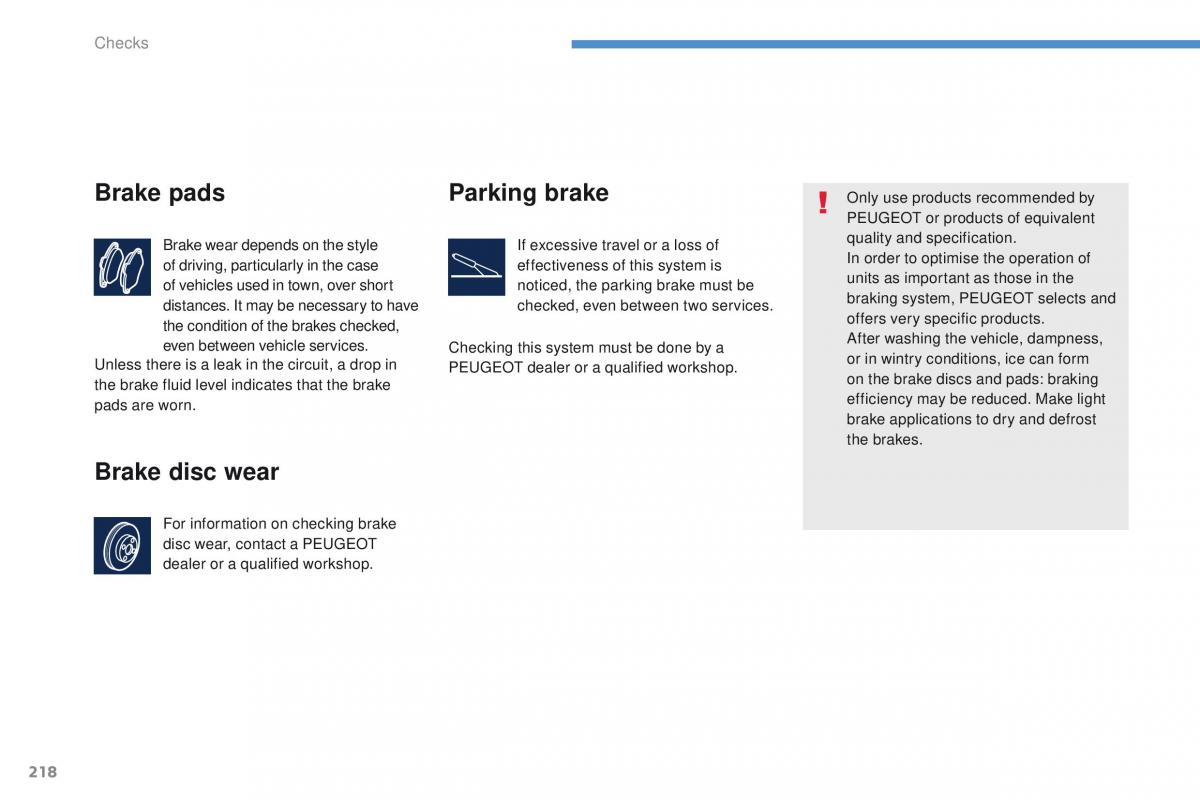 Peugeot 4008 owners manual / page 220