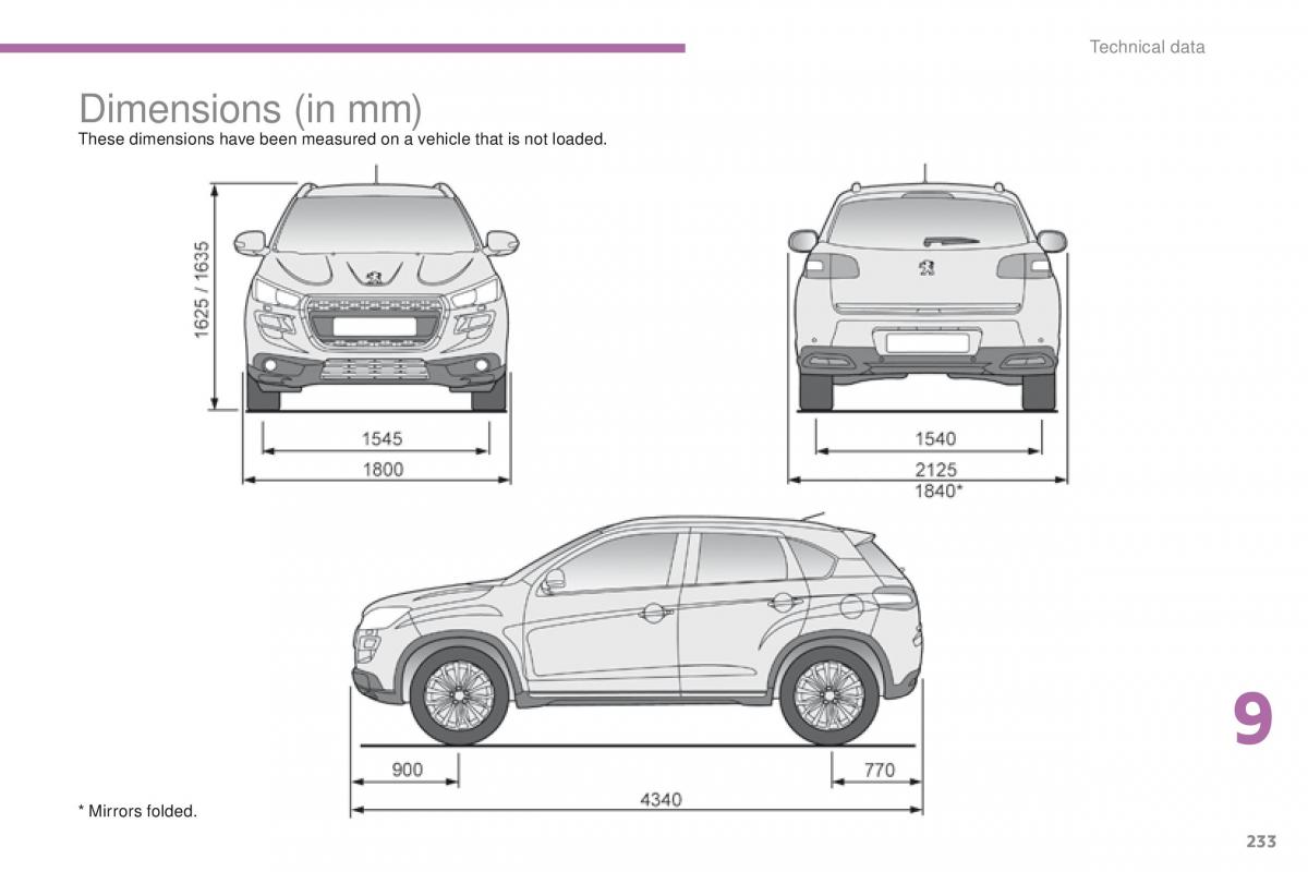 Peugeot 4008 owners manual / page 235