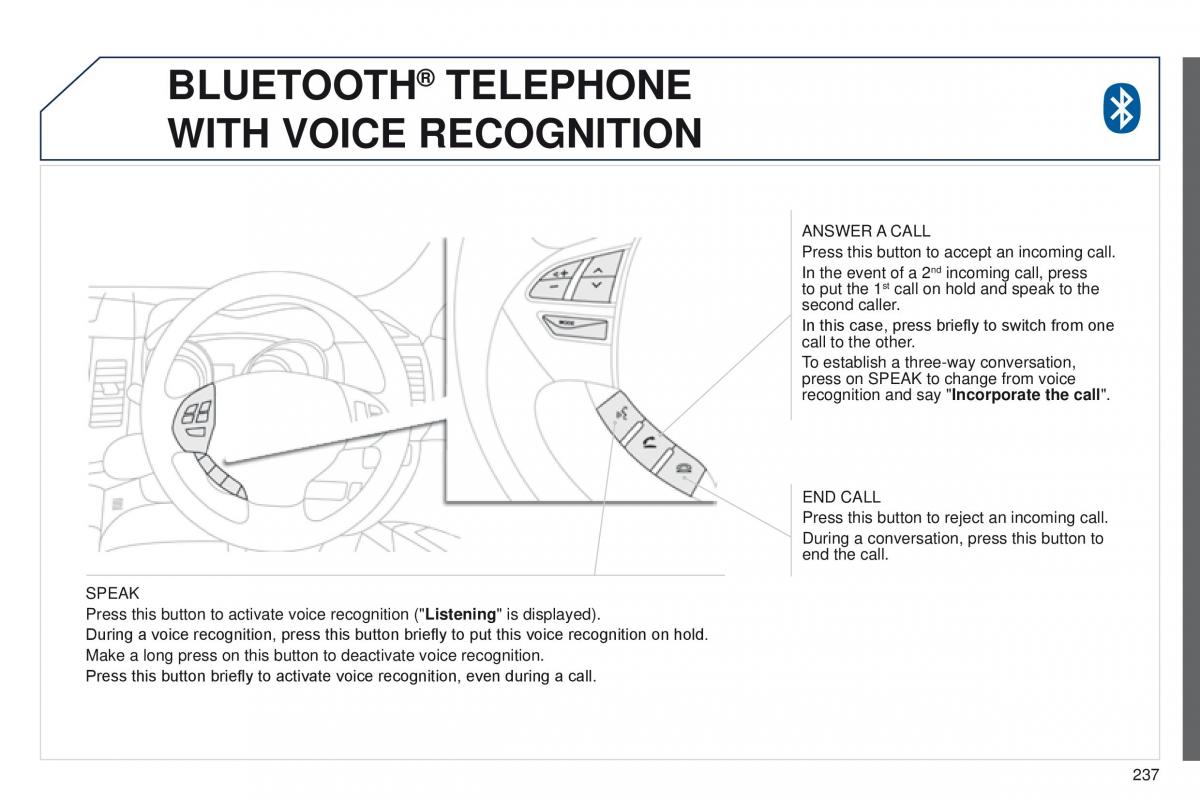 Peugeot 4008 owners manual / page 239