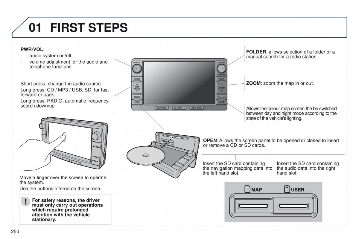 Peugeot 4008 owners manual / page 252