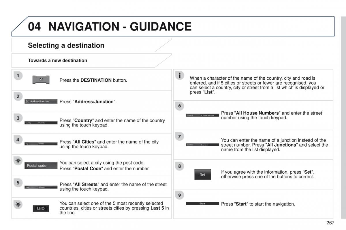 Peugeot 4008 owners manual / page 269