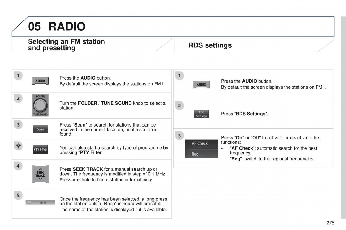 Peugeot 4008 owners manual / page 277