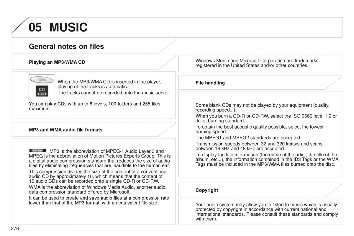 Peugeot 4008 owners manual / page 278