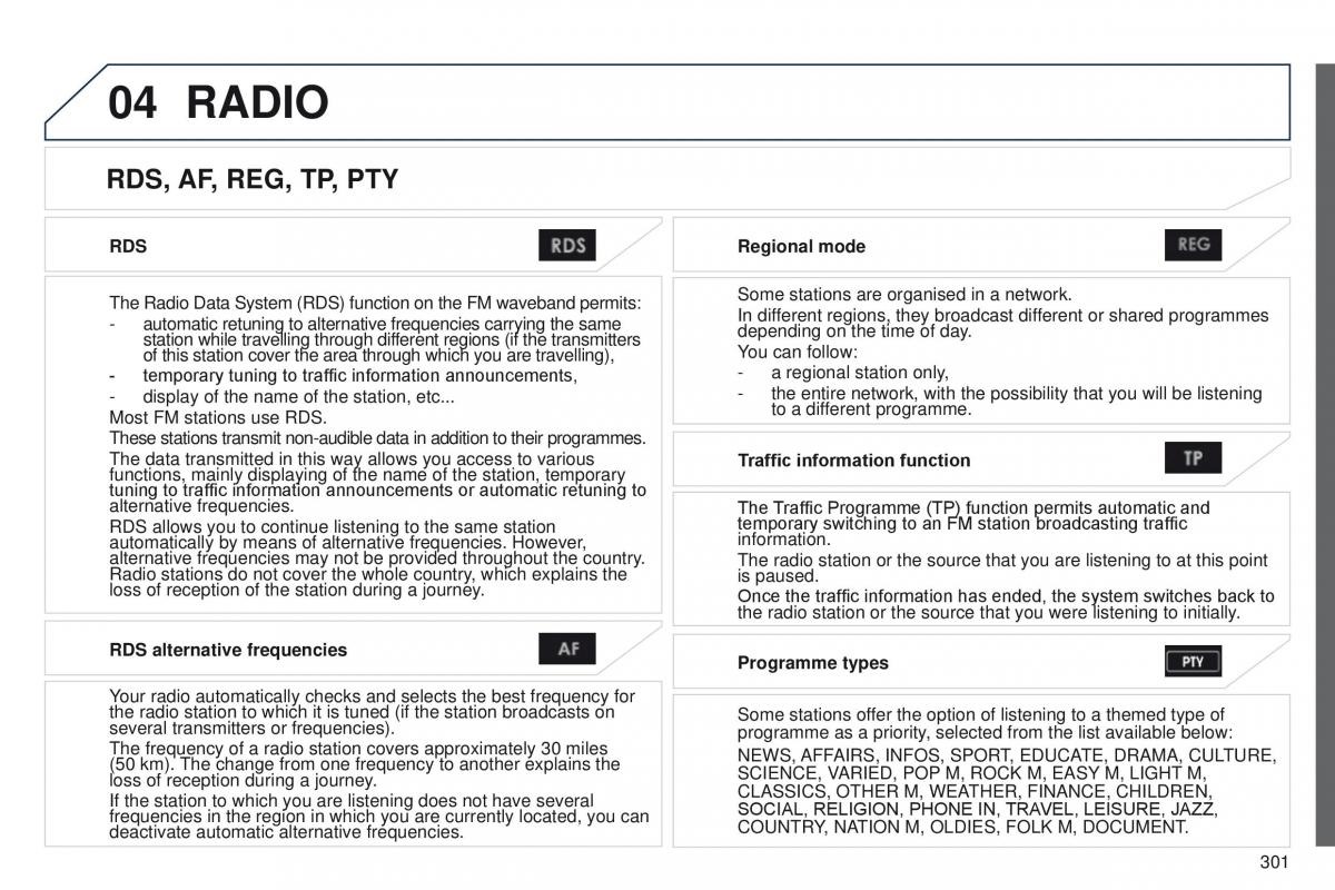 Peugeot 4008 owners manual / page 303