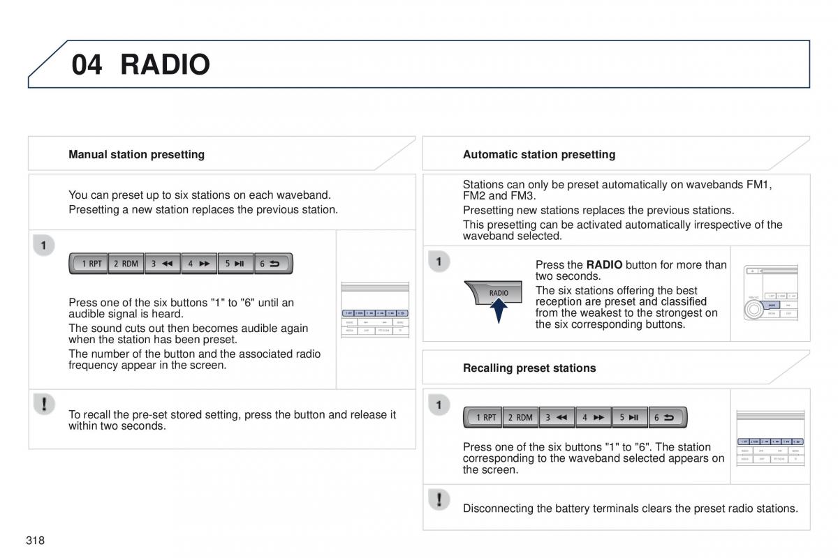 Peugeot 4008 owners manual / page 320