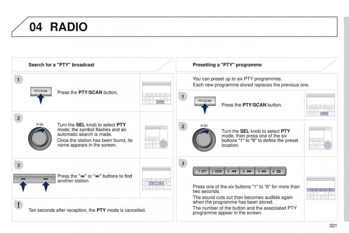 Peugeot 4008 owners manual / page 323