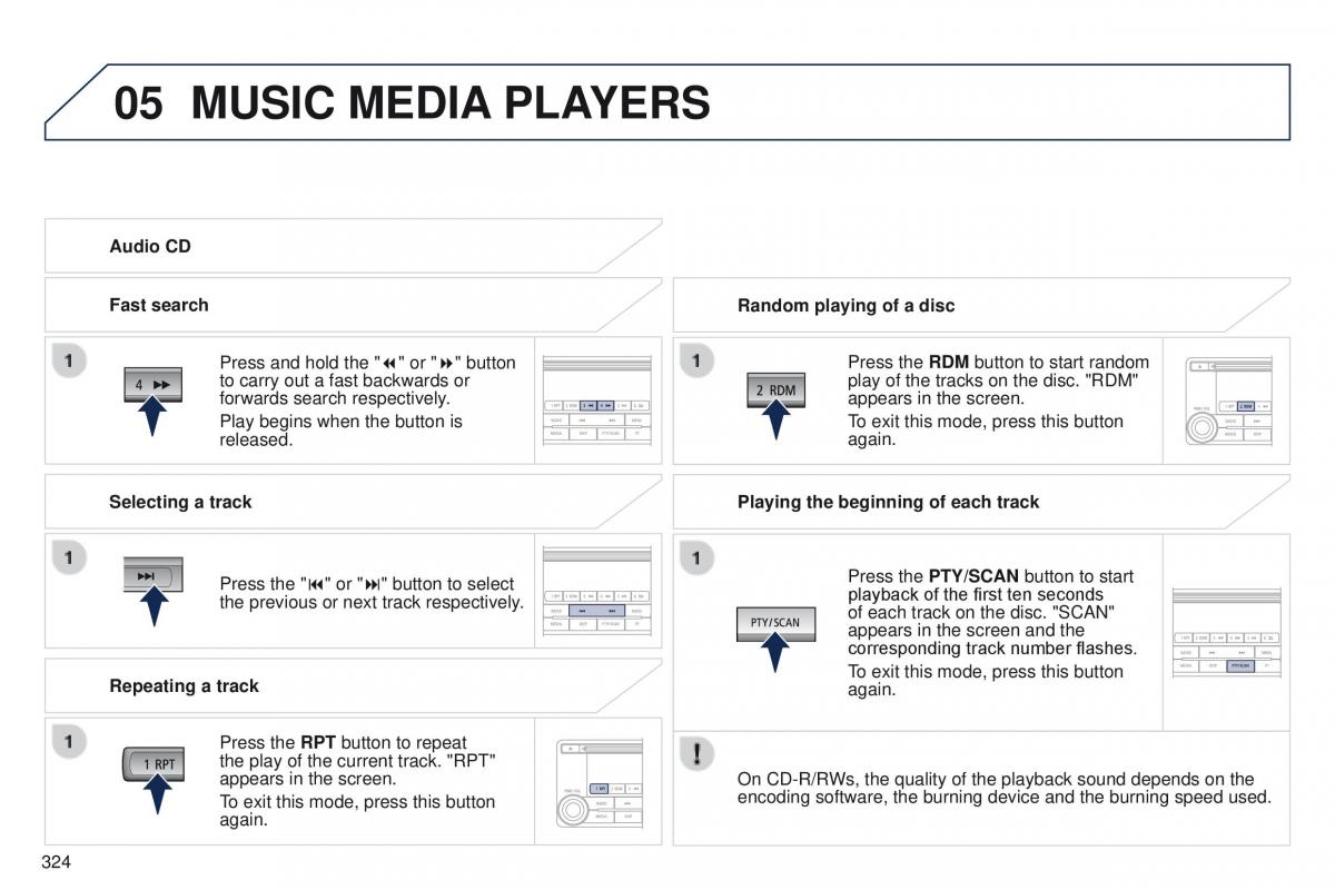 Peugeot 4008 owners manual / page 326