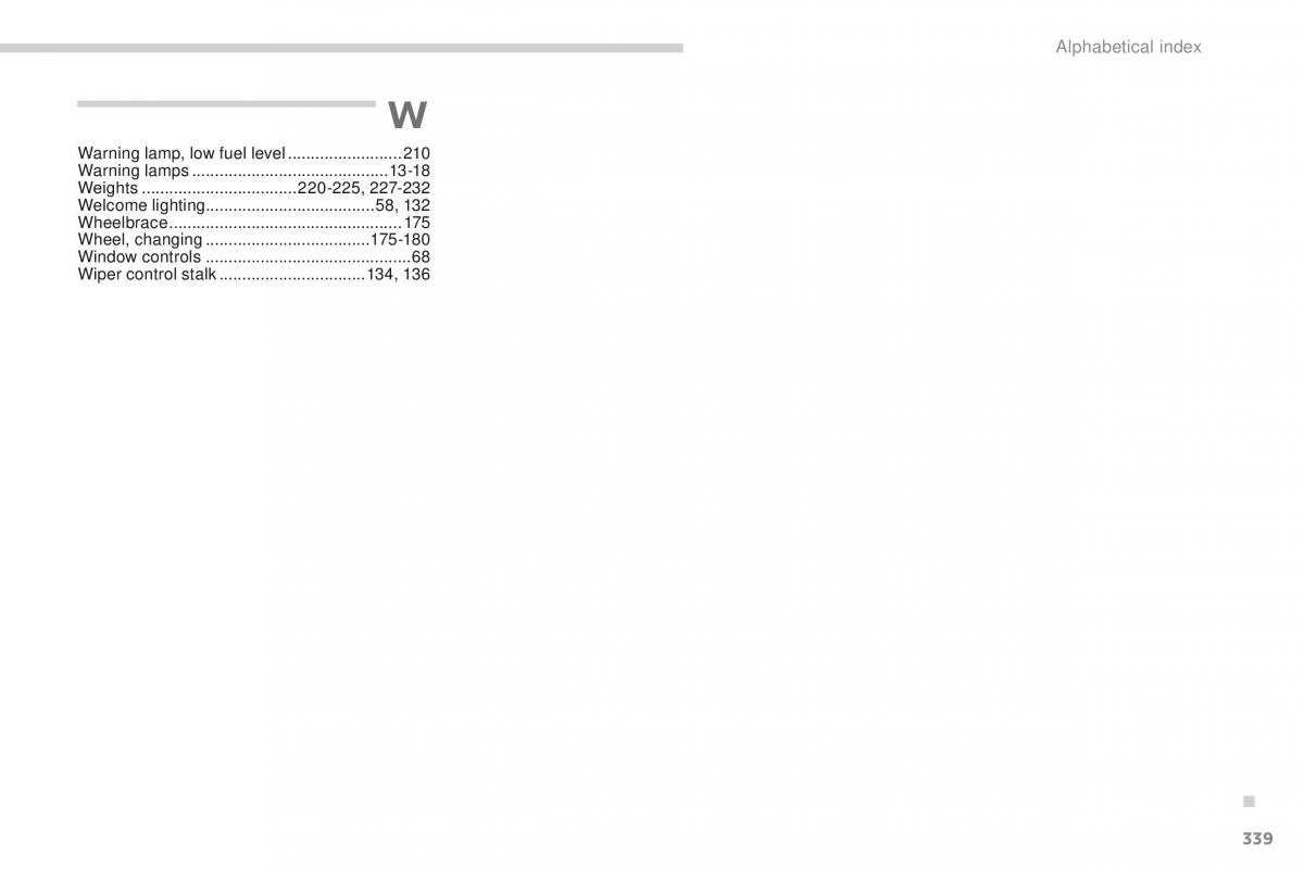 Peugeot 4008 owners manual / page 341