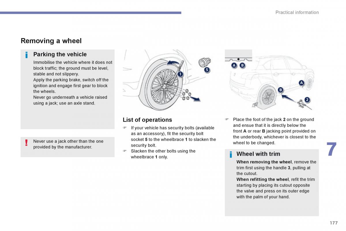 Peugeot 4008 owners manual / page 371