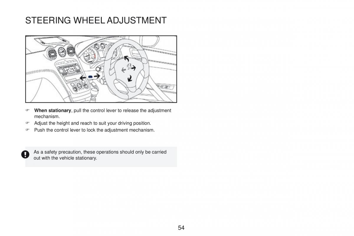 Peugeot RCZ owners manual / page 56