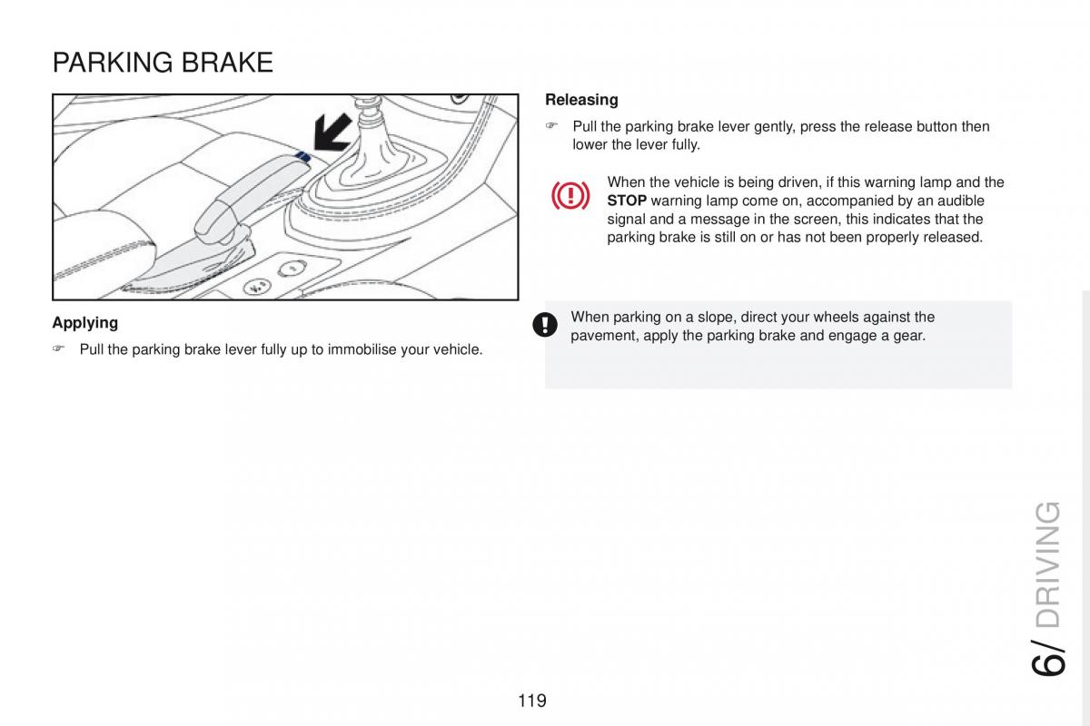 Peugeot RCZ owners manual / page 121