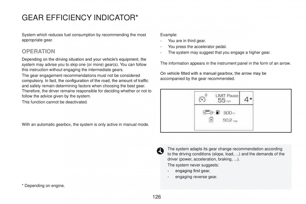 Peugeot RCZ owners manual / page 128