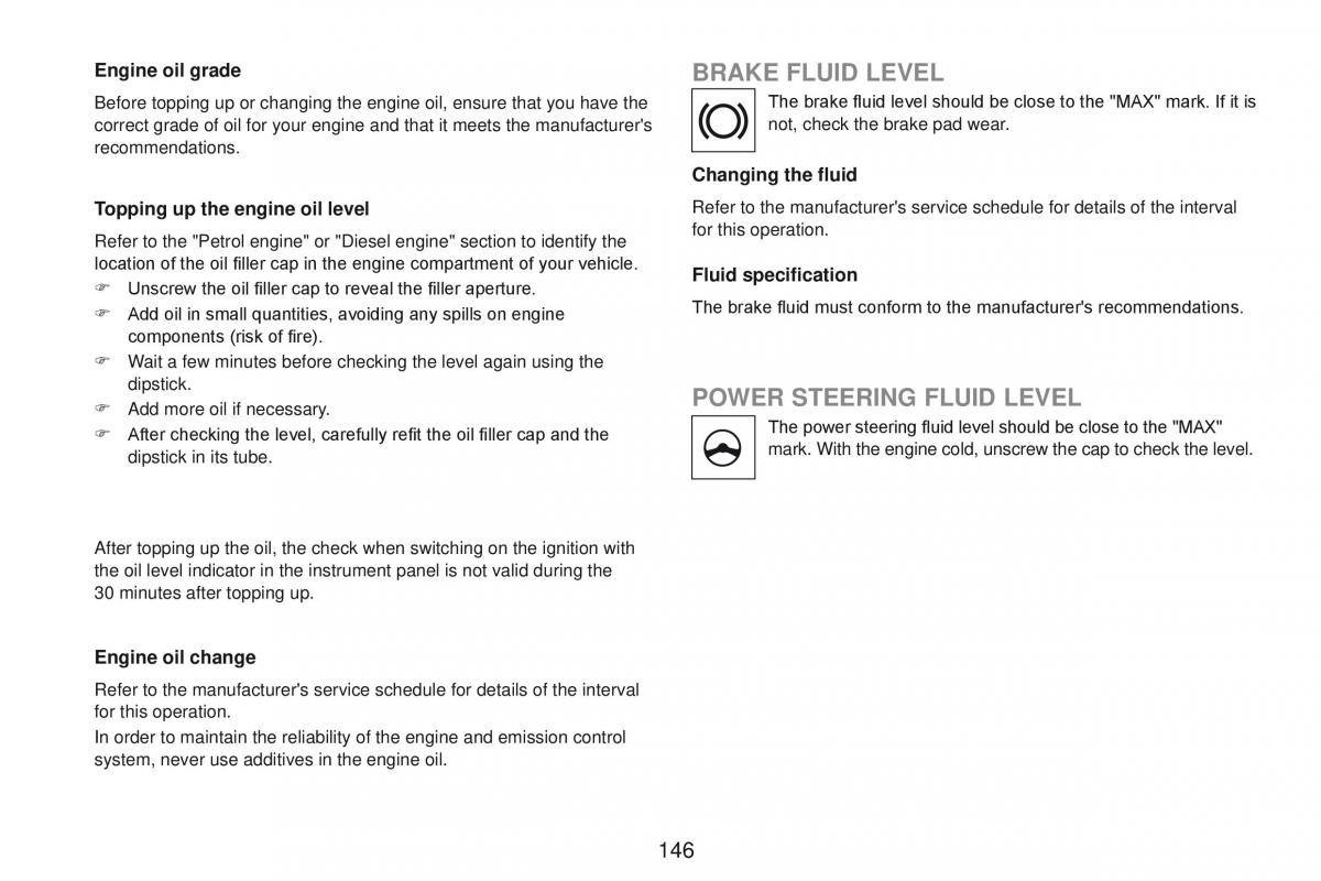 Peugeot RCZ owners manual / page 148