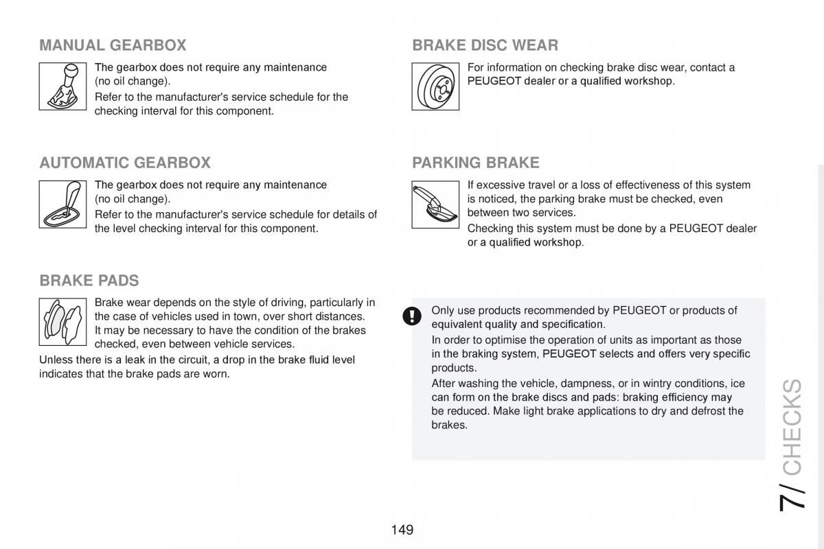 Peugeot RCZ owners manual / page 151