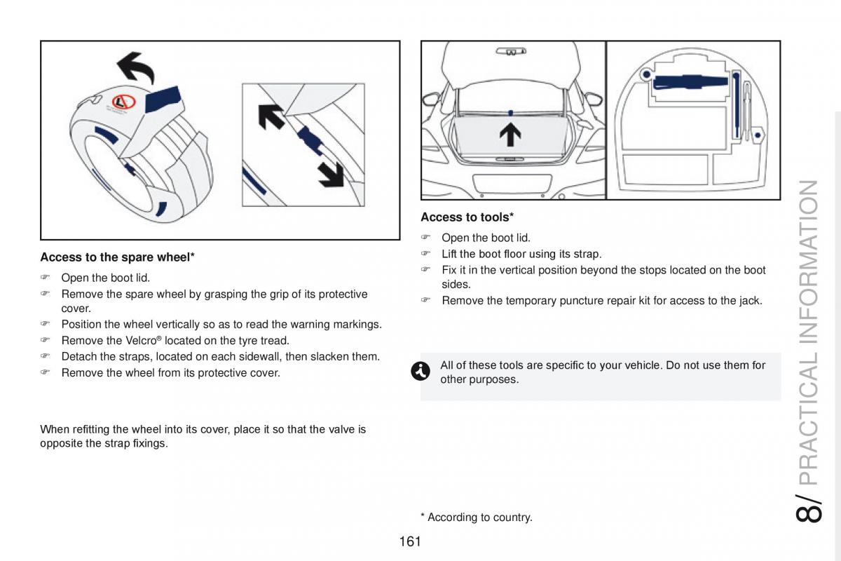 Peugeot RCZ owners manual / page 163