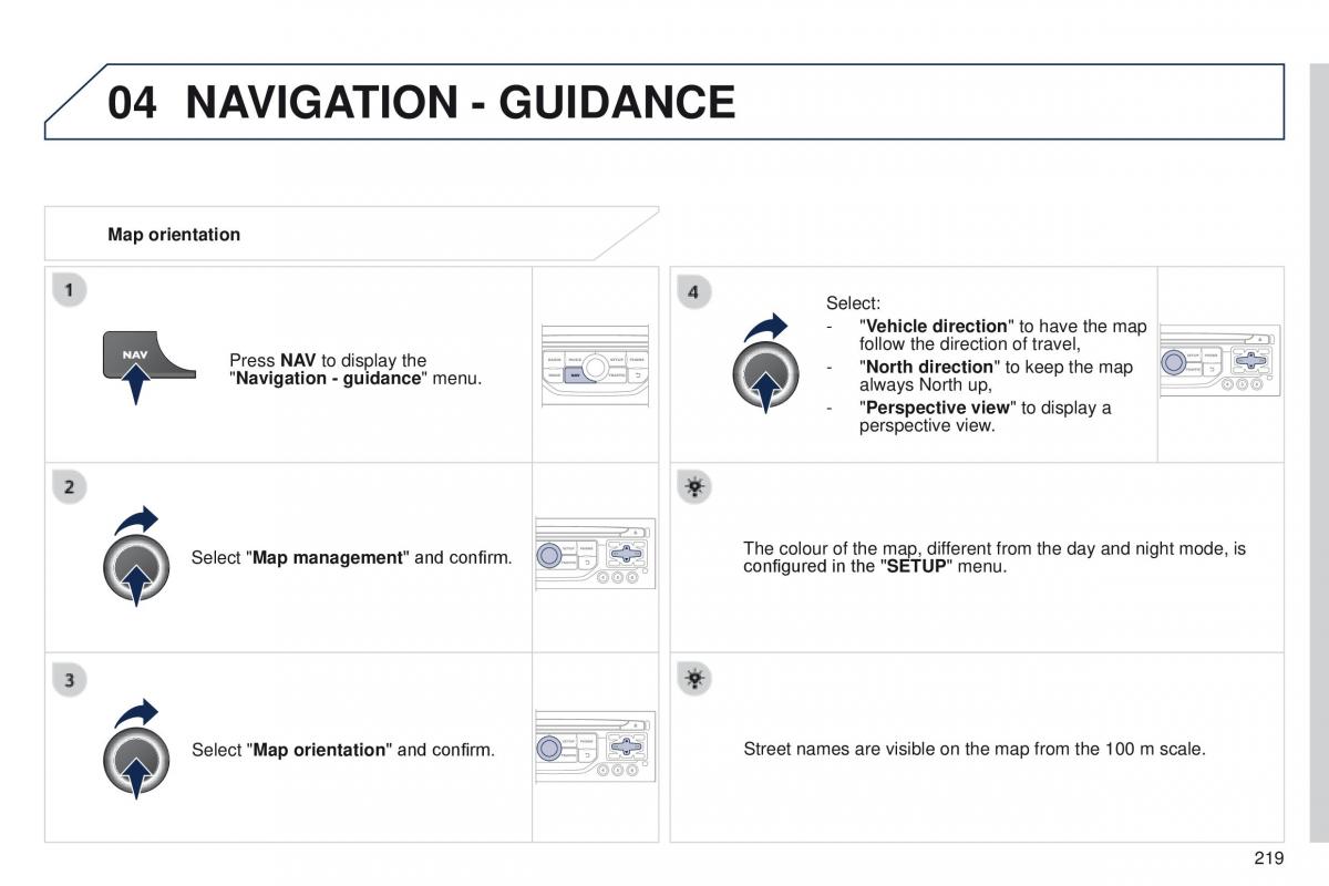 Peugeot RCZ owners manual / page 221