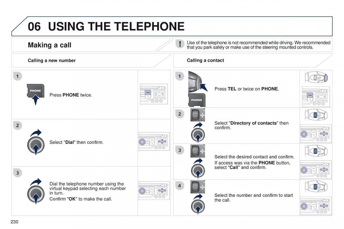 Peugeot RCZ owners manual / page 232