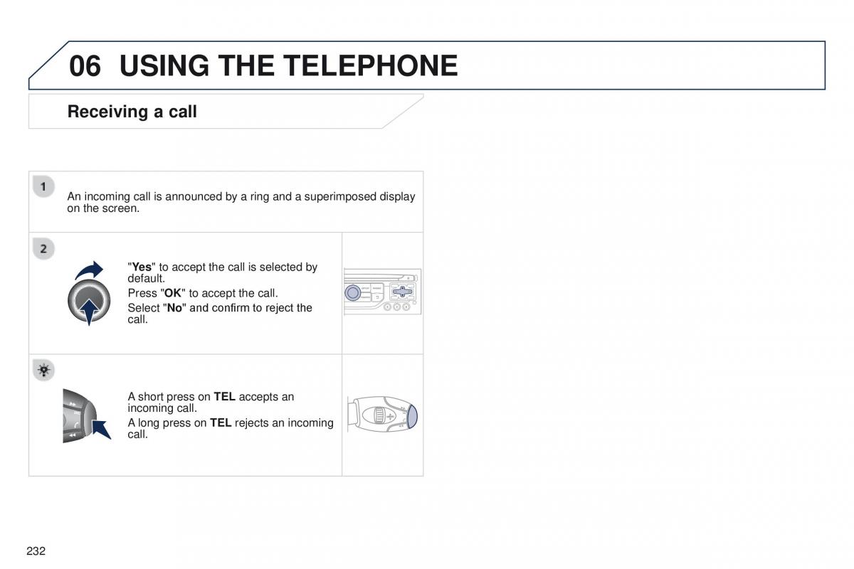 Peugeot RCZ owners manual / page 234