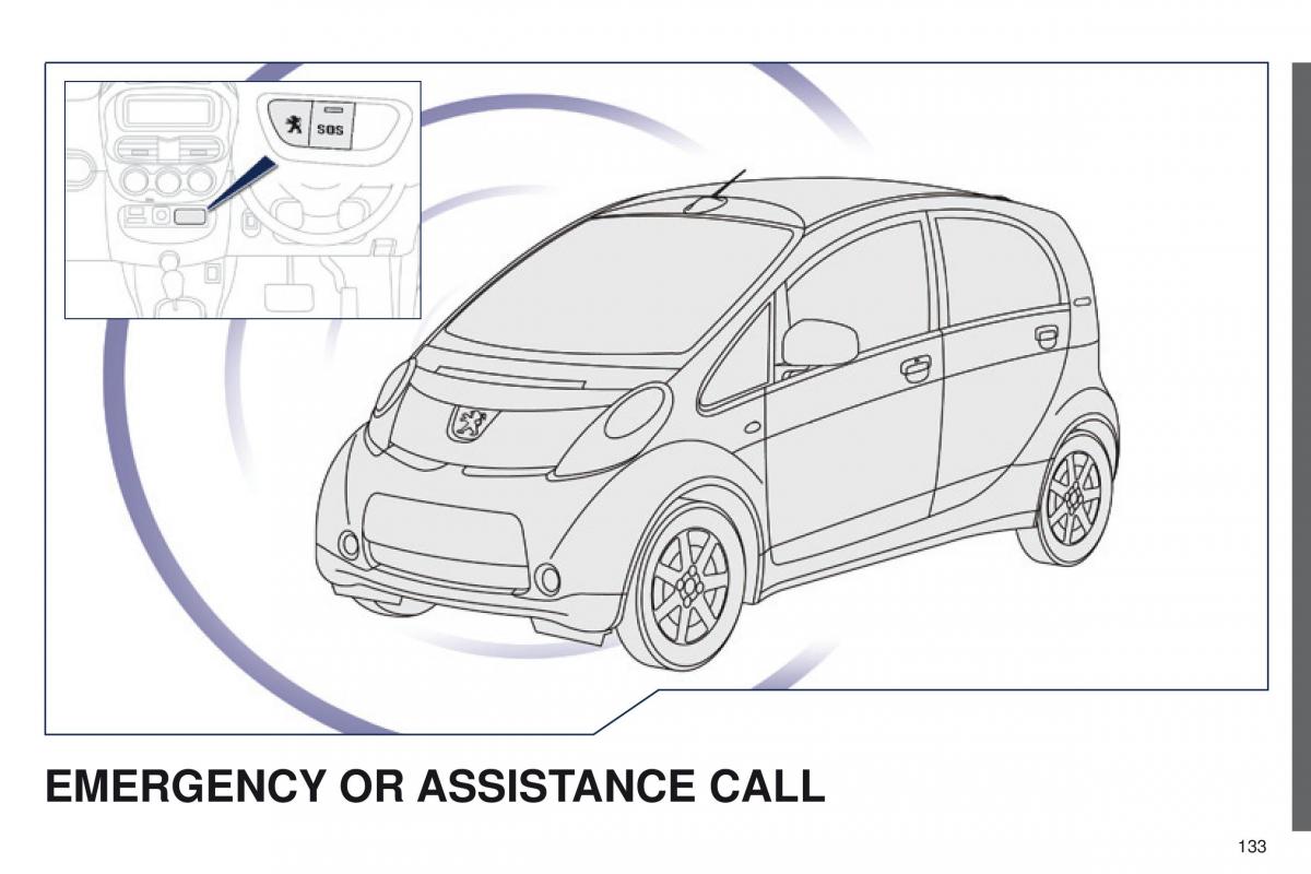 Peugeot iOn owners manual / page 135