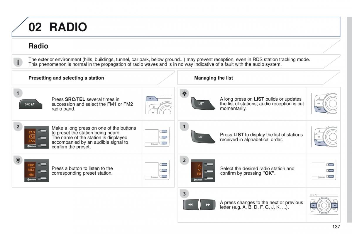 Peugeot iOn owners manual / page 139