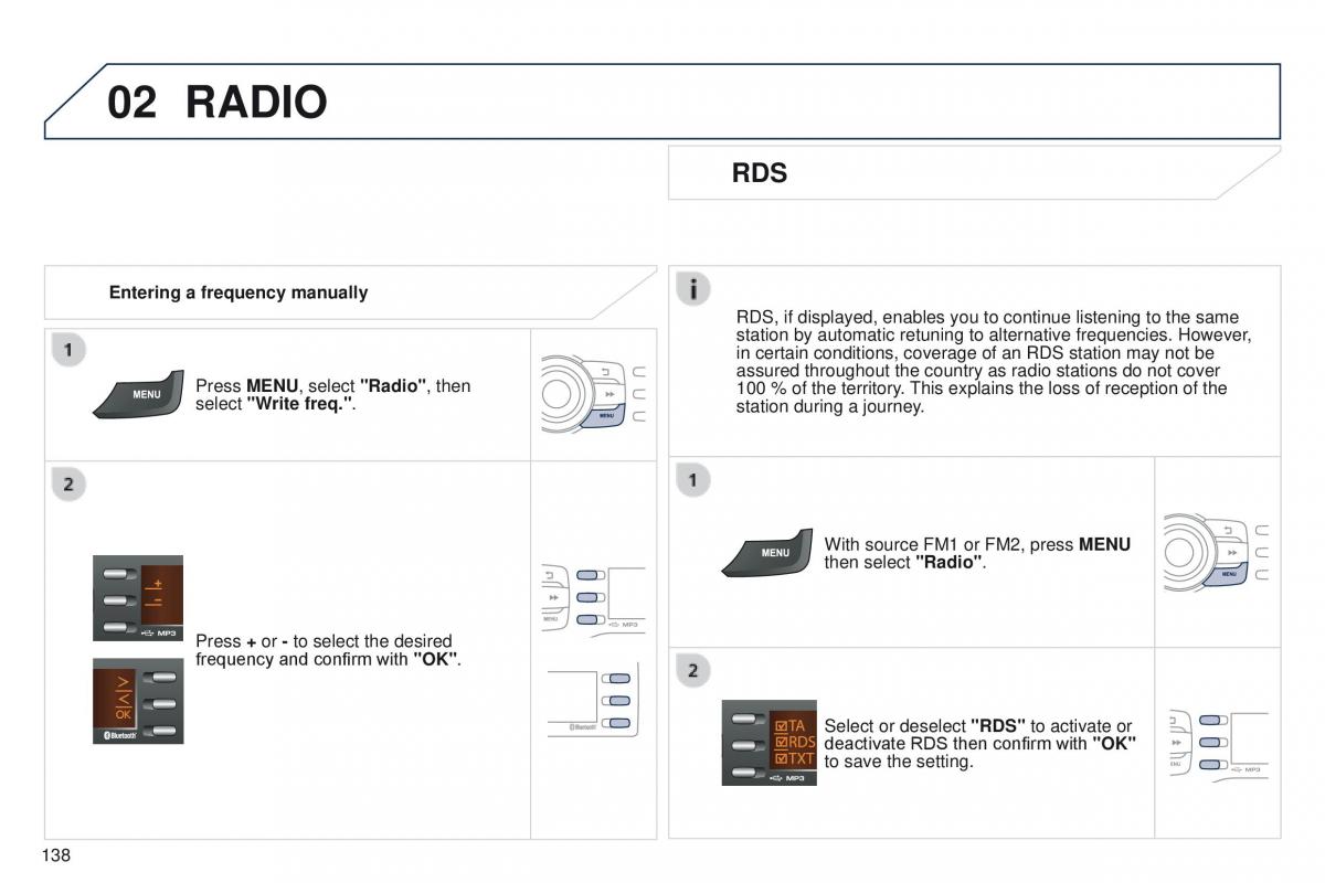 Peugeot iOn owners manual / page 140