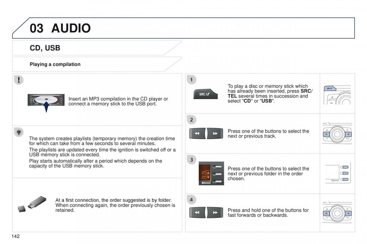 Peugeot iOn owners manual / page 144