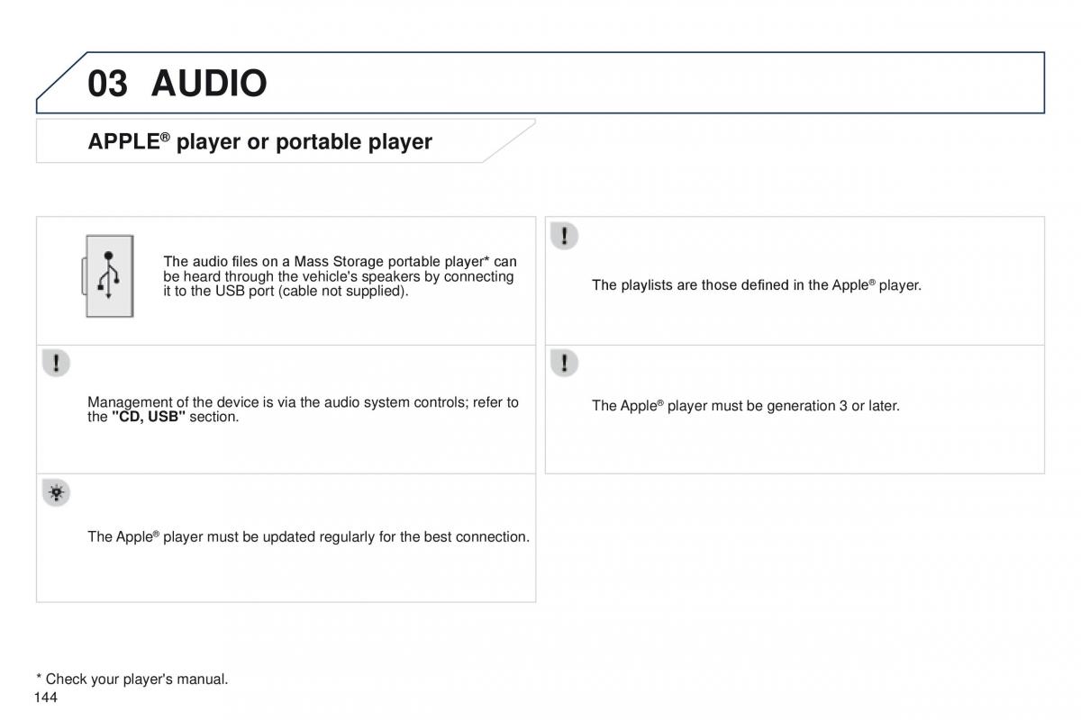 Peugeot iOn owners manual / page 146