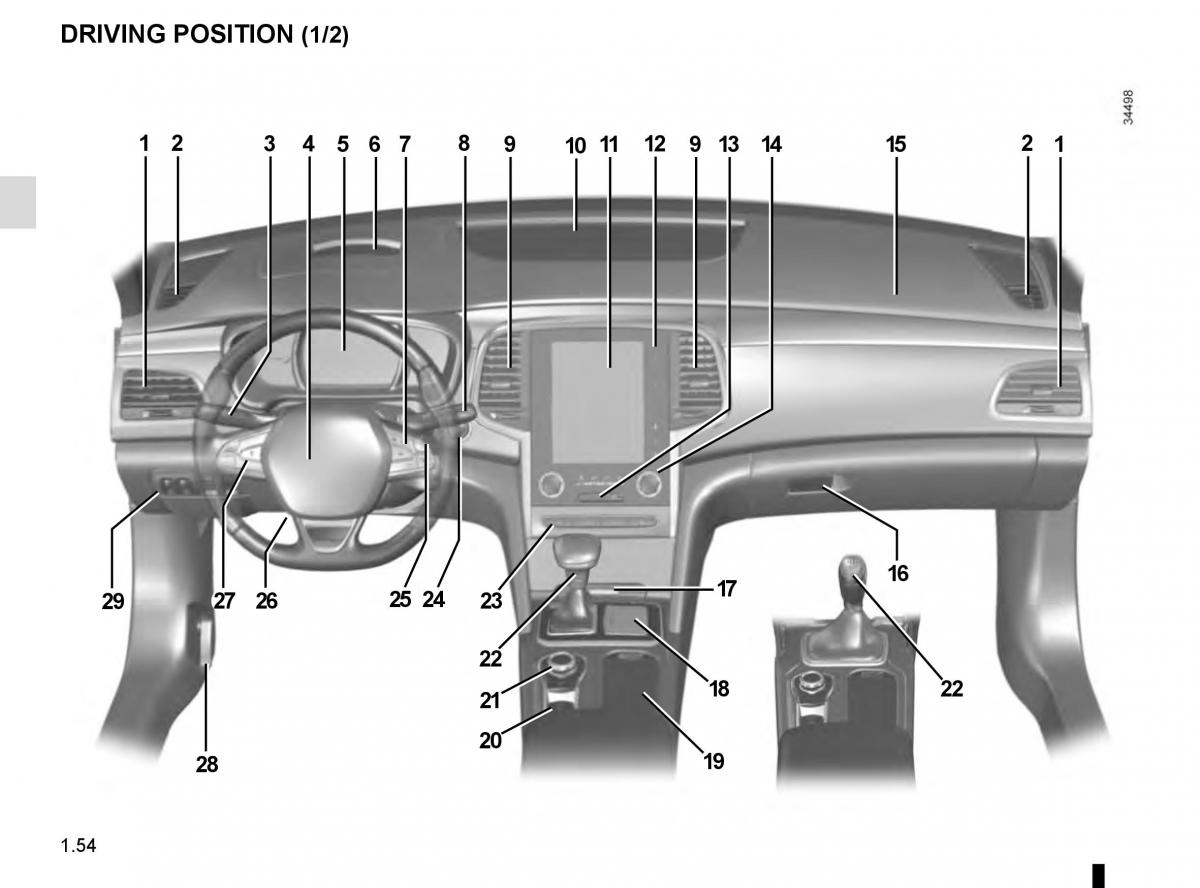 Renault Talisman owners manual / page 60