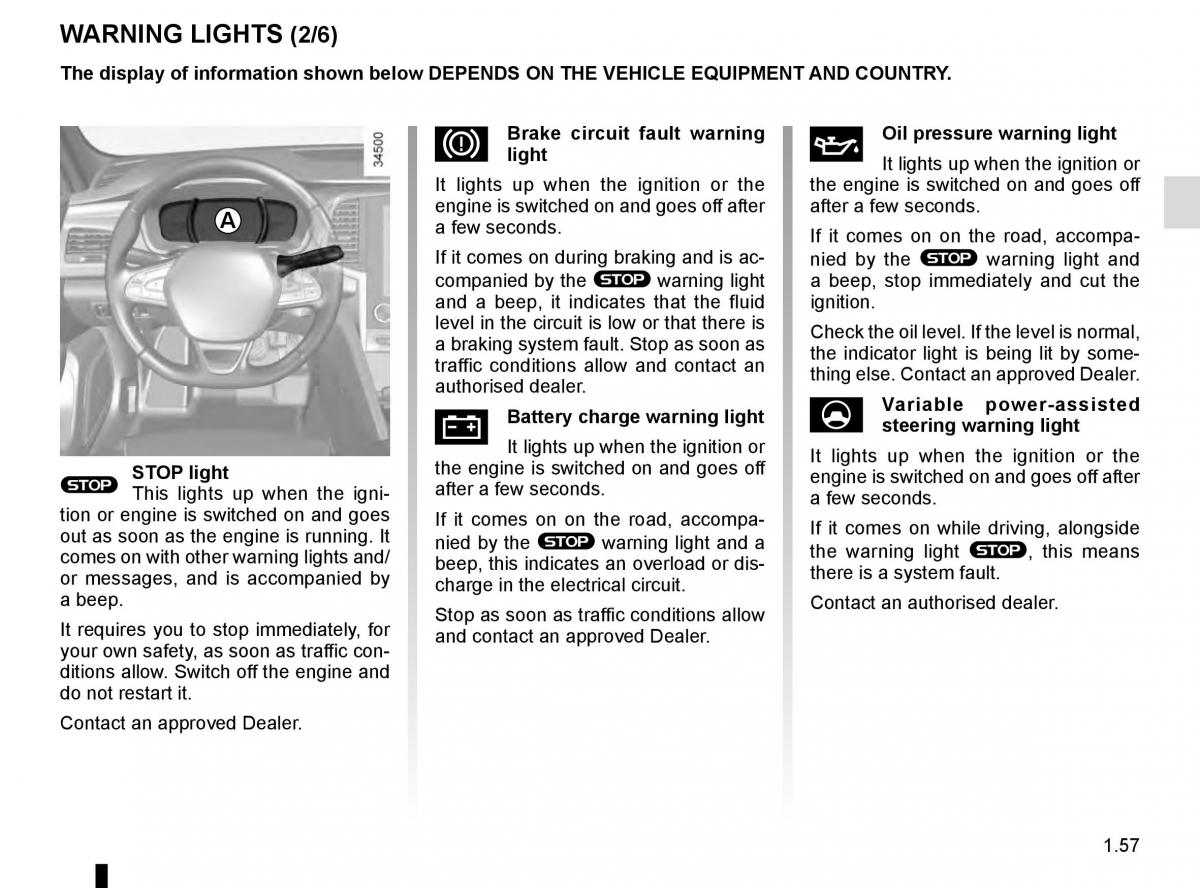 Renault Talisman owners manual / page 63