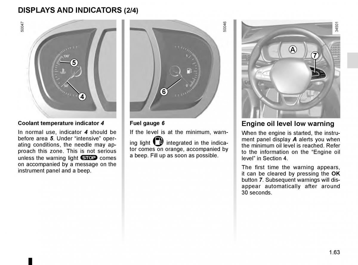 Renault Talisman owners manual / page 69