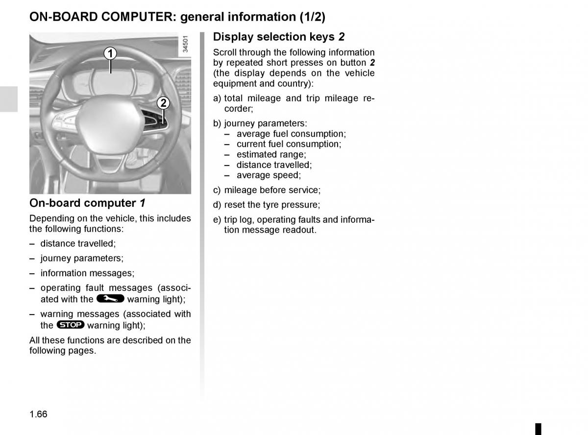 Renault Talisman owners manual / page 72