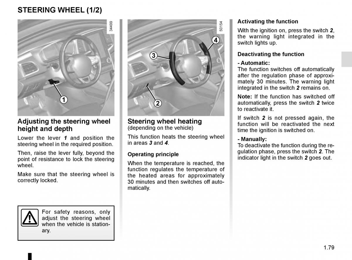 Renault Talisman owners manual / page 85