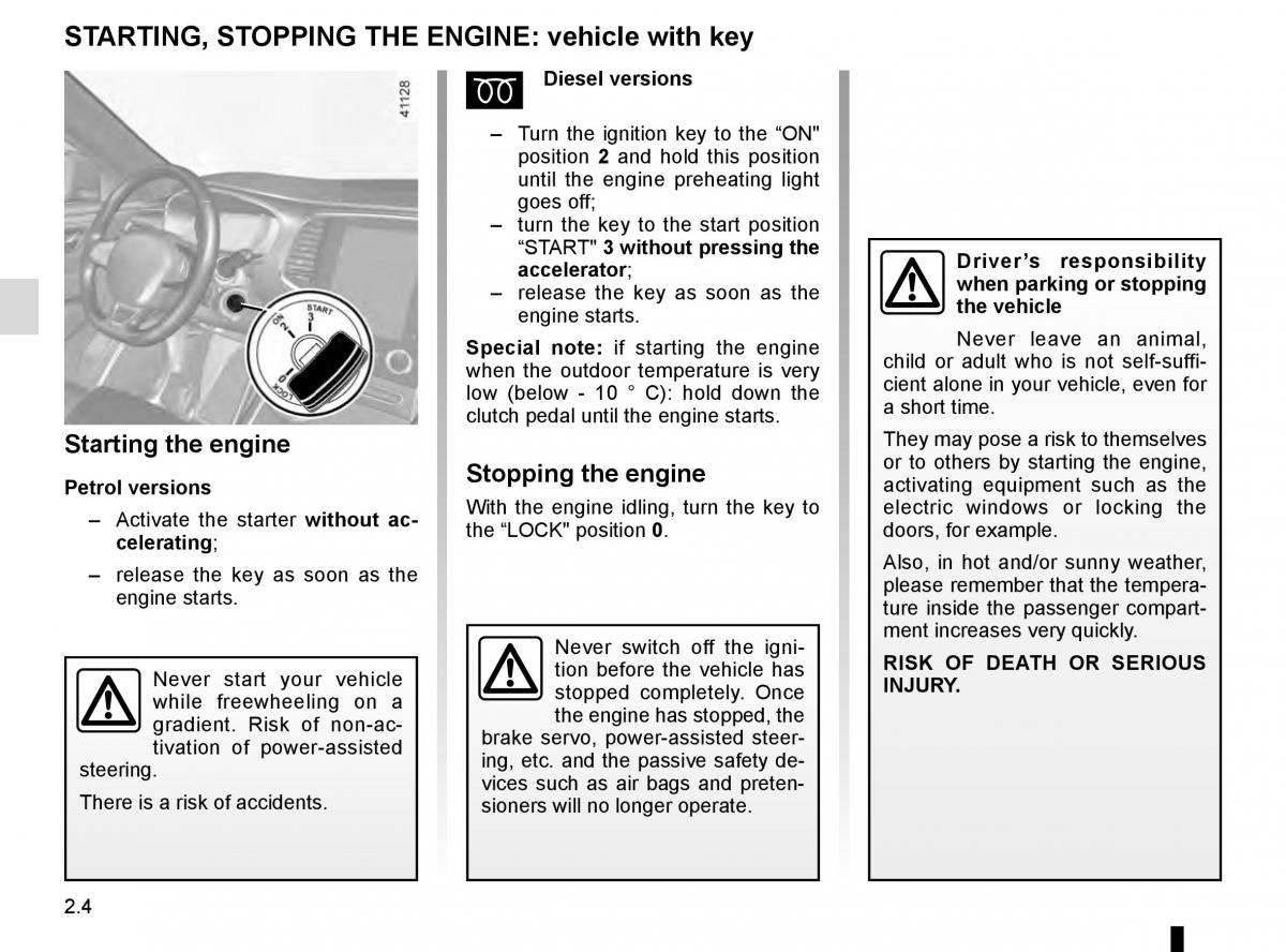 Renault Talisman owners manual / page 112