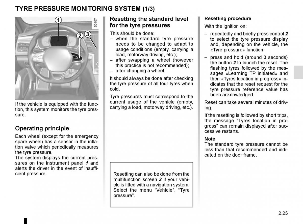 Renault Talisman owners manual / page 133