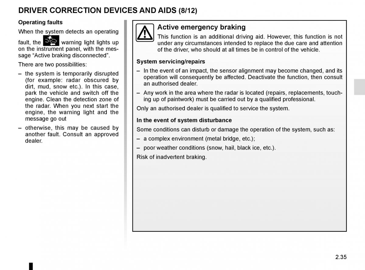 Renault Talisman owners manual / page 143