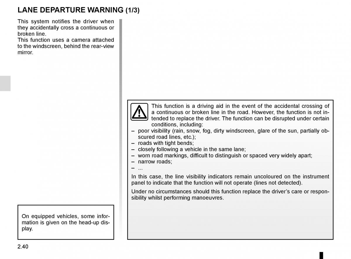 Renault Talisman owners manual / page 148