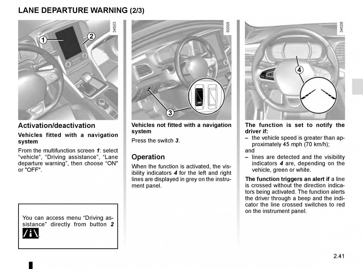 Renault Talisman owners manual / page 149