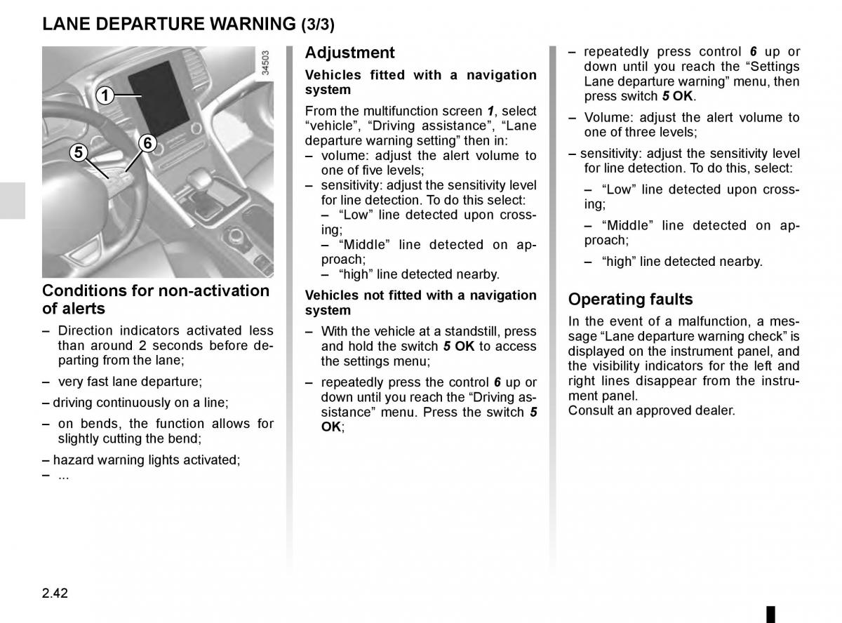 Renault Talisman owners manual / page 150