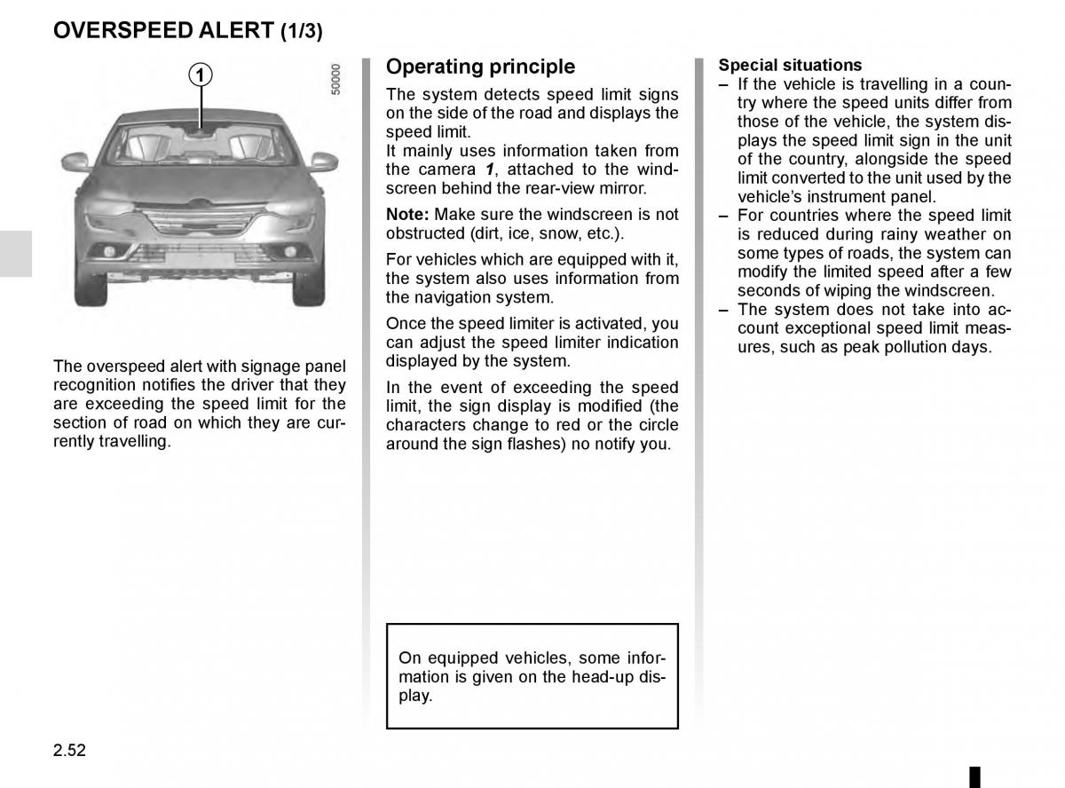 Renault Talisman owners manual / page 160