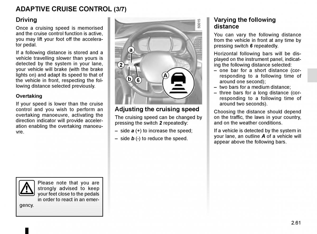 Renault Talisman owners manual / page 169