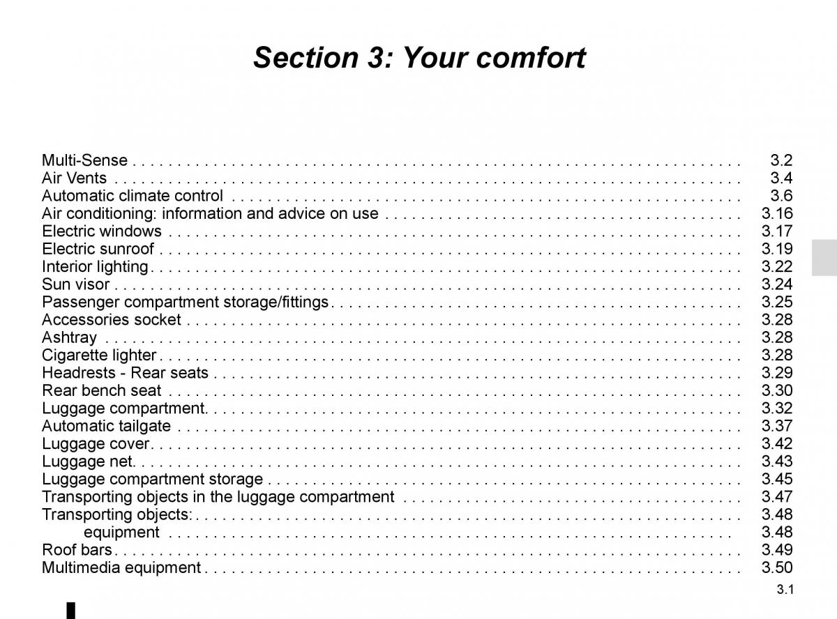 Renault Talisman owners manual / page 191