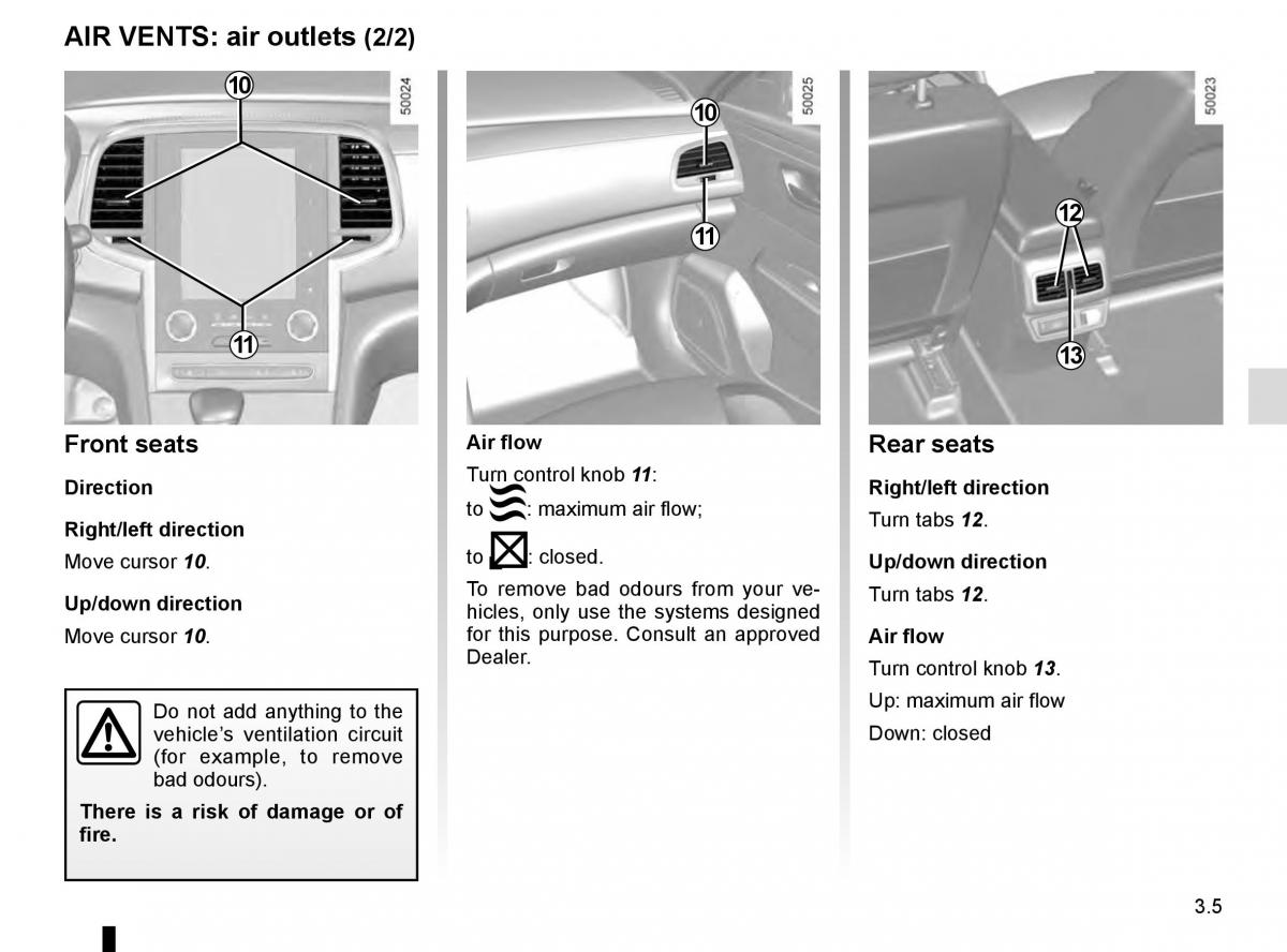 Renault Talisman owners manual / page 195