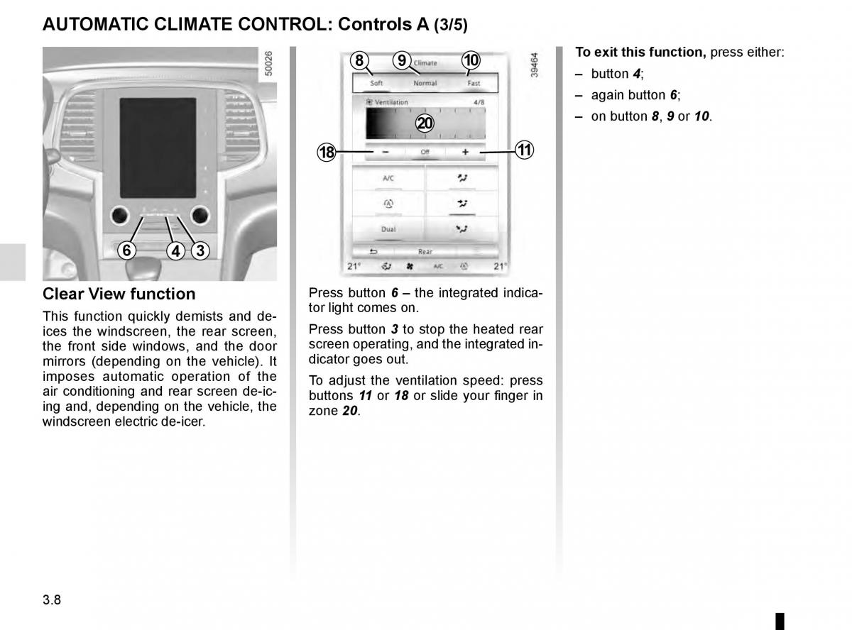 Renault Talisman owners manual / page 198