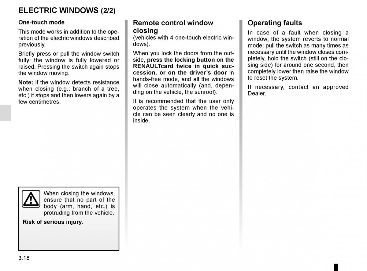 Renault Talisman owners manual / page 208