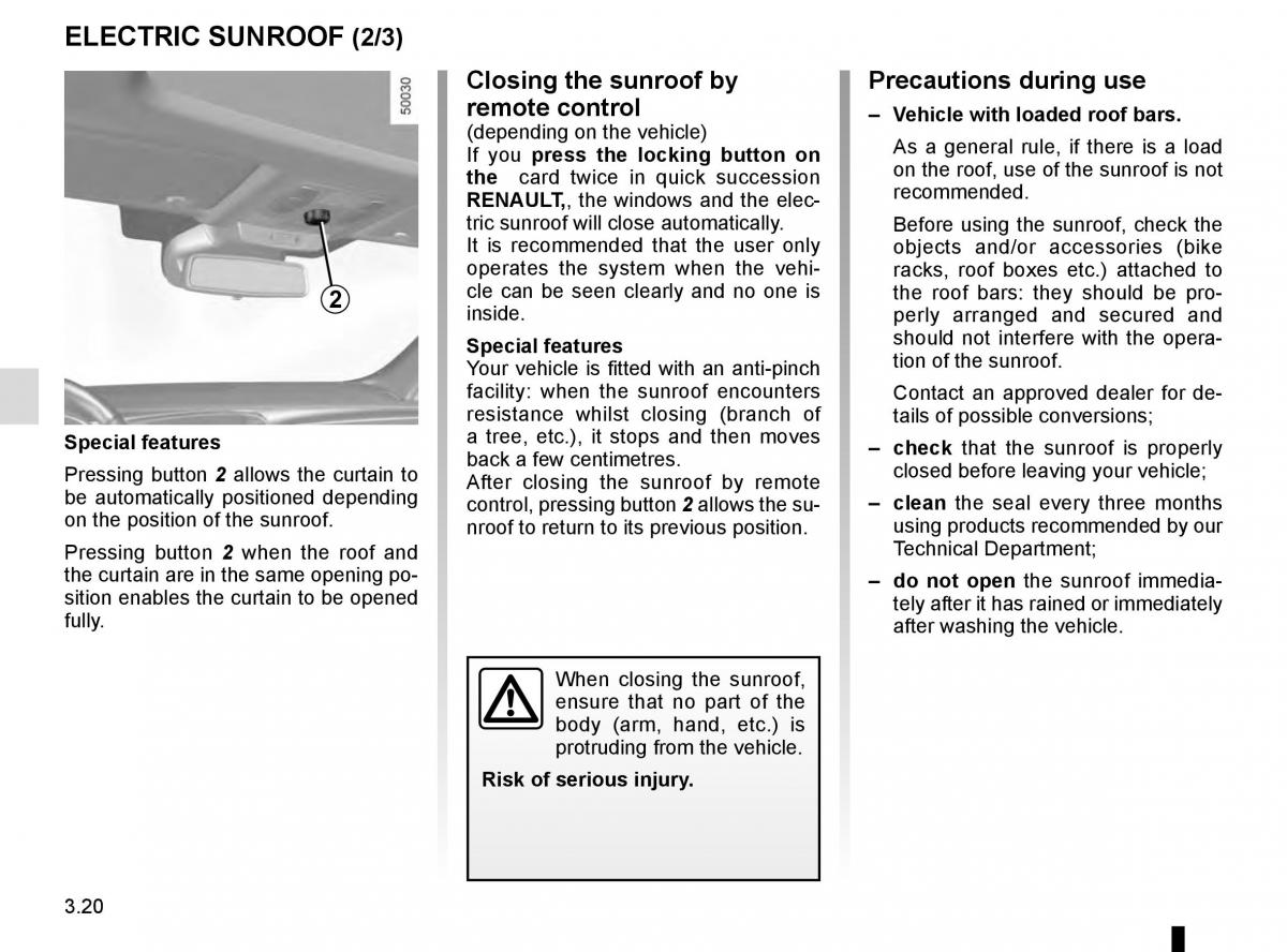 Renault Talisman owners manual / page 210