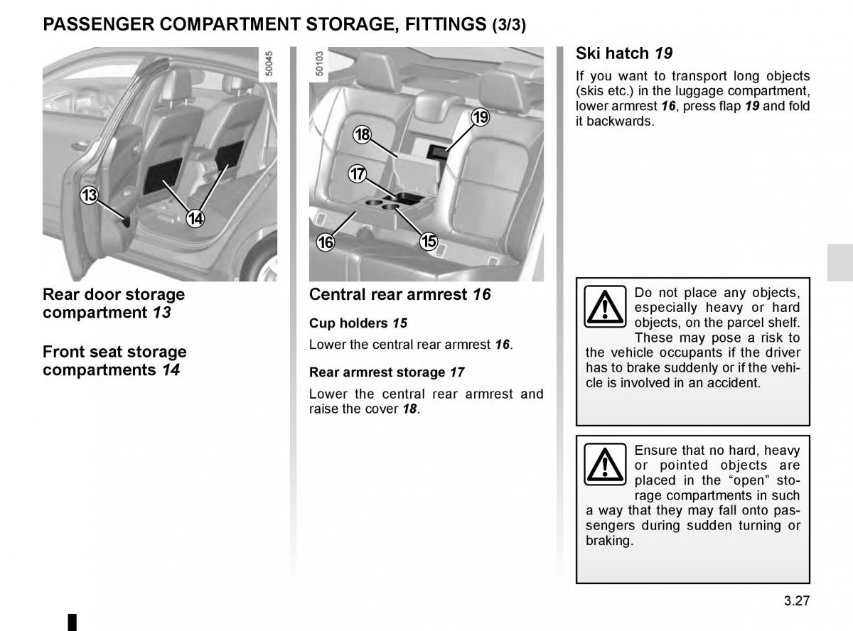 Renault Talisman owners manual / page 217