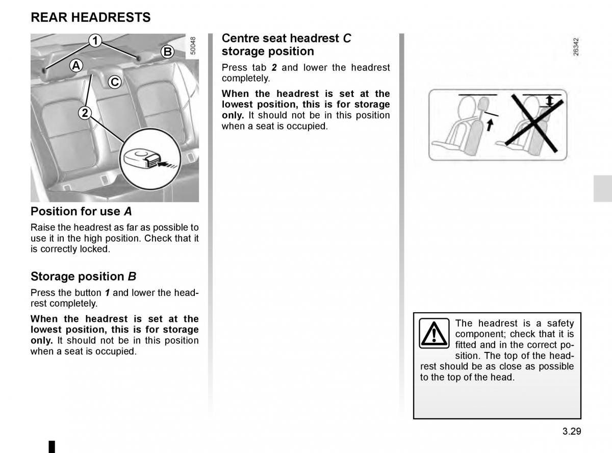 Renault Talisman owners manual / page 219